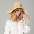 Glitz Wide Brim Fedora Sun Hat