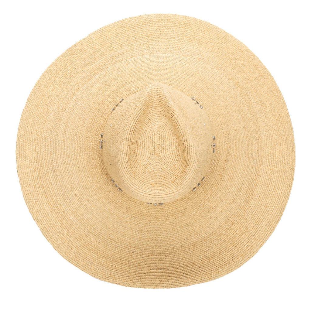Glitz Wide Brim Fedora Sun Hat