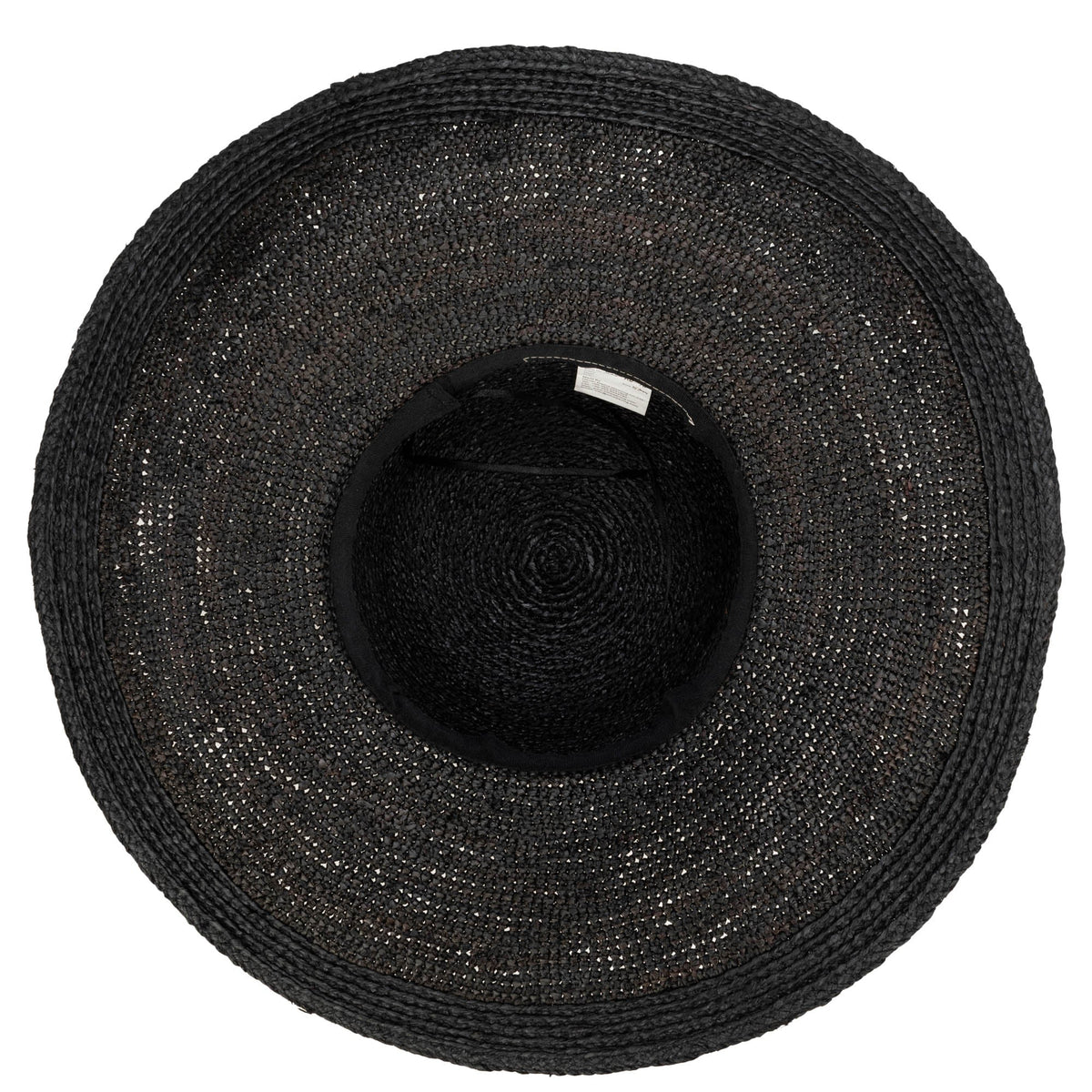 Elegant - Raffia Braid Round Crown Sun Hat