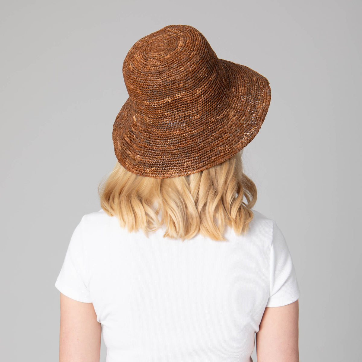 Weekend - Women's Crochet Raffia Bucket