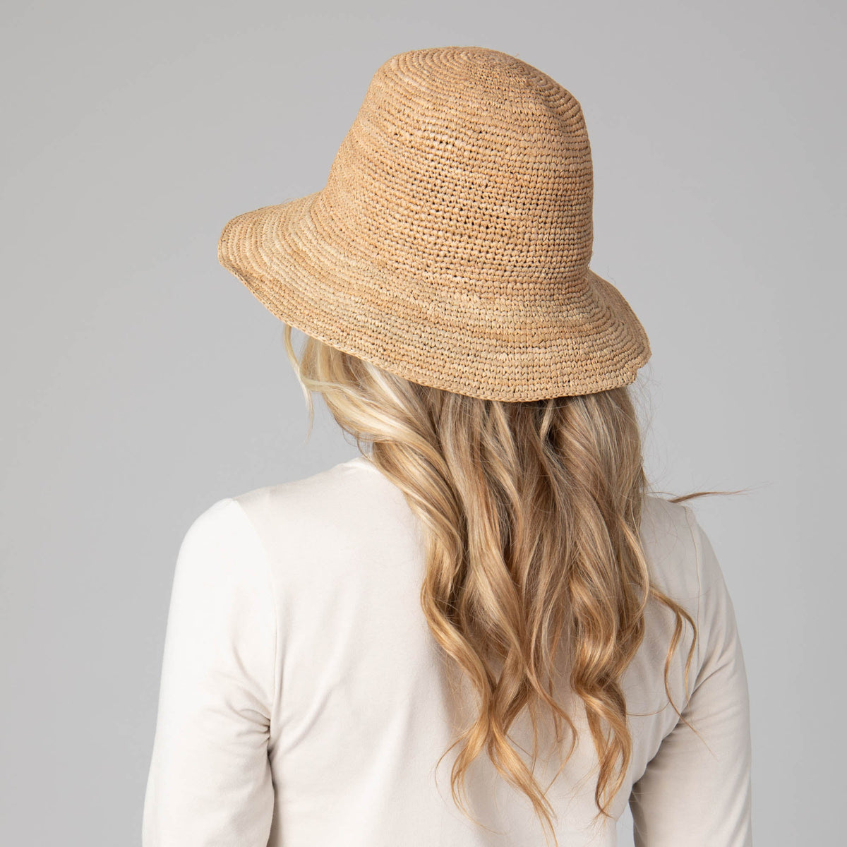 Weekend - Women's Crochet Raffia Bucket