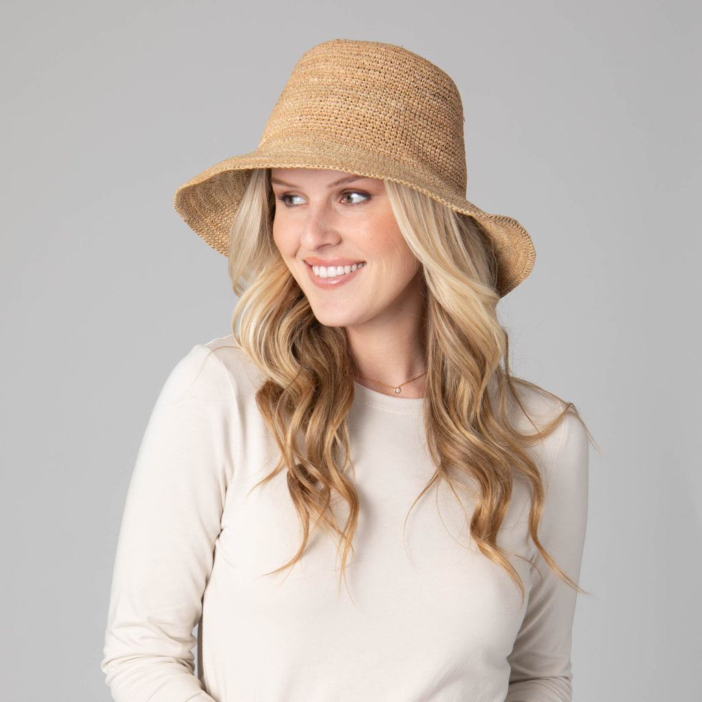 Weekend - Women's Crochet Raffia Bucket
