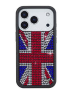 Rhinestone Union Jack iPhone Case