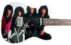 KISS Vinnie Vincent Signed Autographed Custom Graphics Photo Guitar