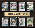 Dan Marino Miami Dolphins Fan Gift Plaque 12x15 8 Cards Topps Donruss Panini 2024 2025 2026