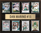 Dan Marino Miami Dolphins Fan Gift Plaque 12x15 8 Cards Topps Donruss Panini 2024 2025 2026