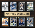 Peyton Manning Indianapolis Colts Fan Gift Plaque 12x15 8 Cards Topps Donruss Panini 2024 2025 2026