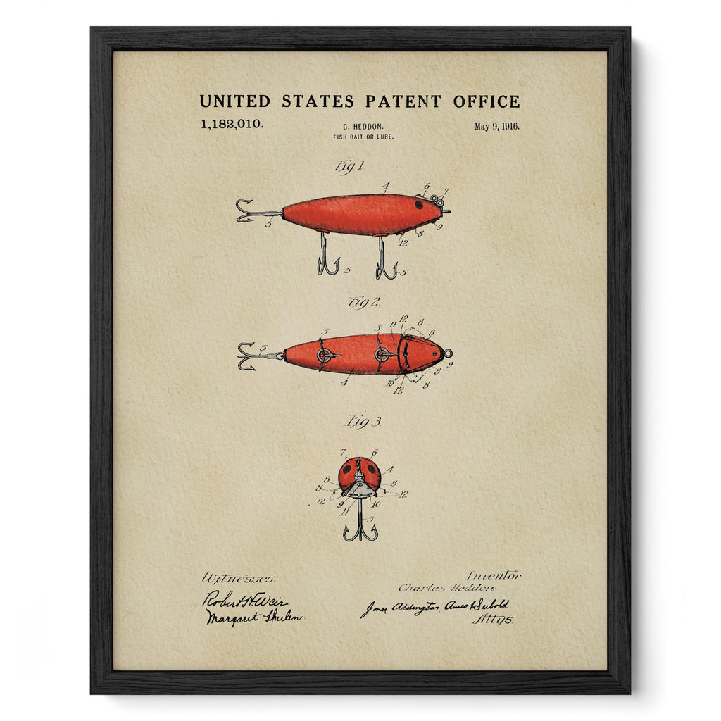 Red Fishing Lure (1916)