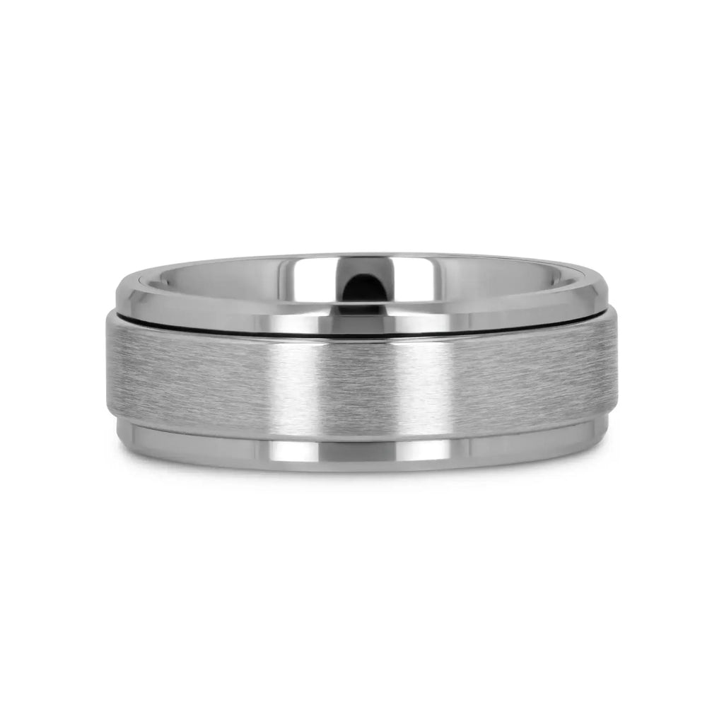REVOLUTION Tungsten Carbide Spinning Band - 8mm