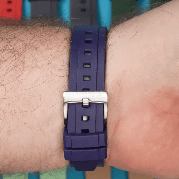 Ridge Rubber - Blue
