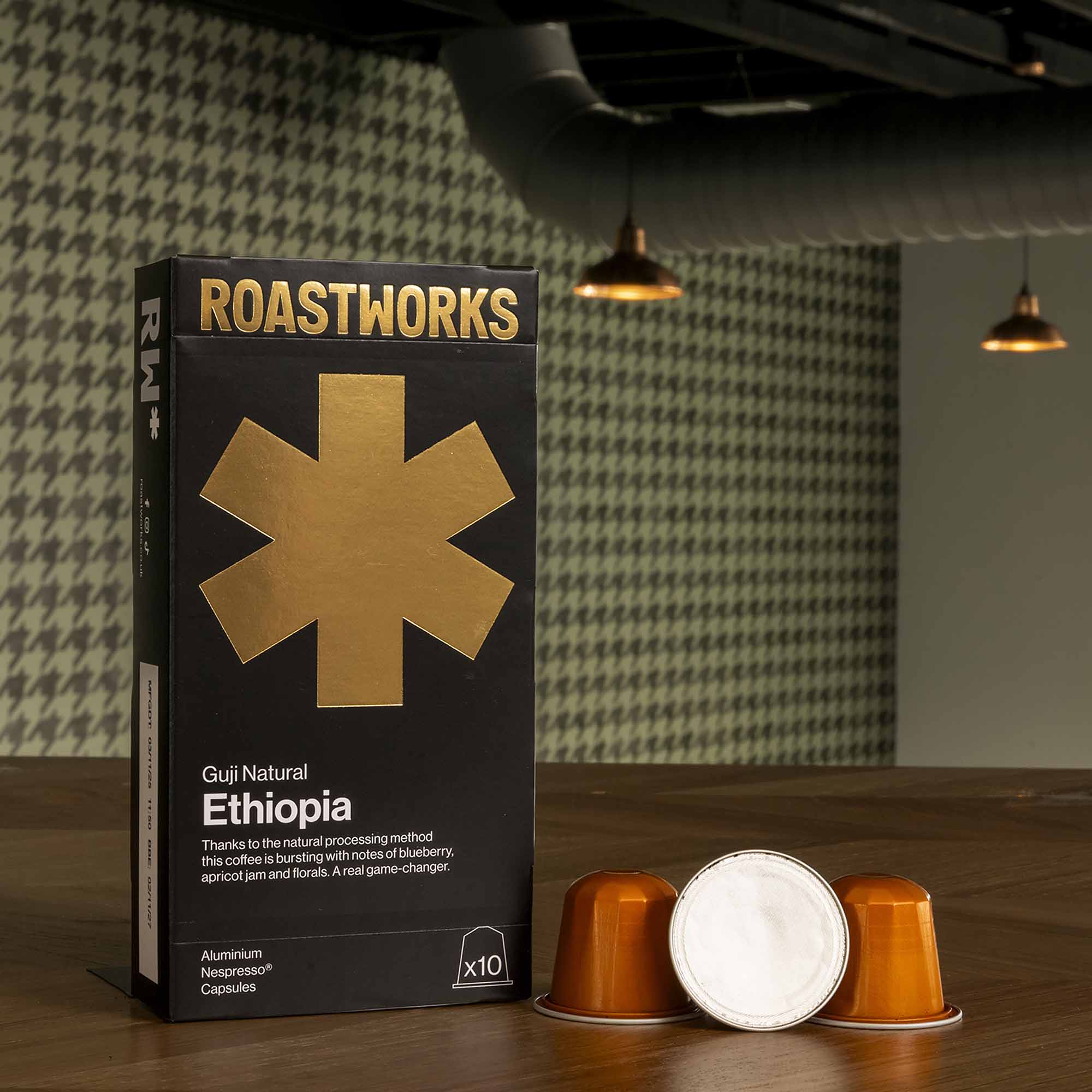 RoastWorks Pods: Ethiopia Guji (10x)