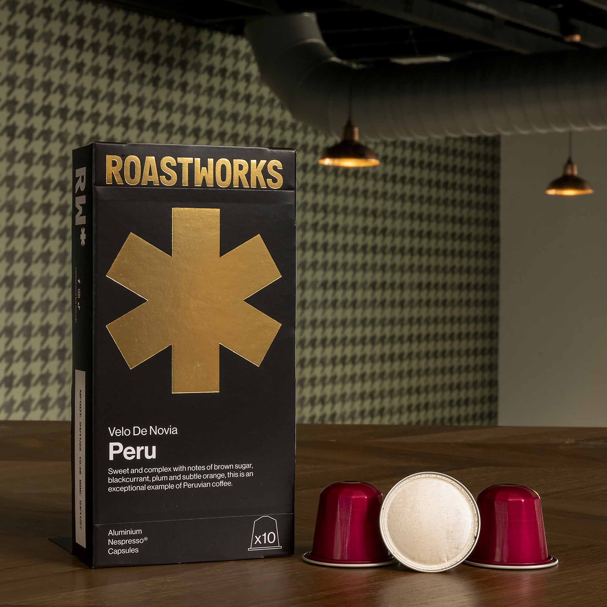 RoastWorks Pods: Peru Velo De Novia (10x)