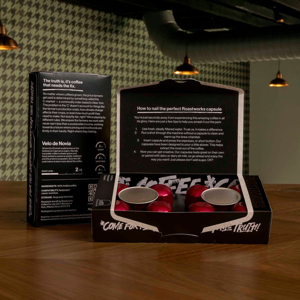 RoastWorks Pods: Peru Velo De Novia (10x)