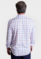 Rob Plaid Long Sleeve Tech Shirt