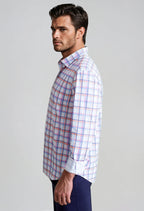 Rob Plaid Long Sleeve Tech Shirt