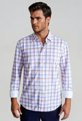 Rob Plaid Long Sleeve Tech Shirt
