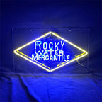 Rocky Water Mercantile Neon Sign Light
