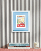 Rome Matchbook Art Print