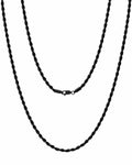 Black Rope Chain (3mm)