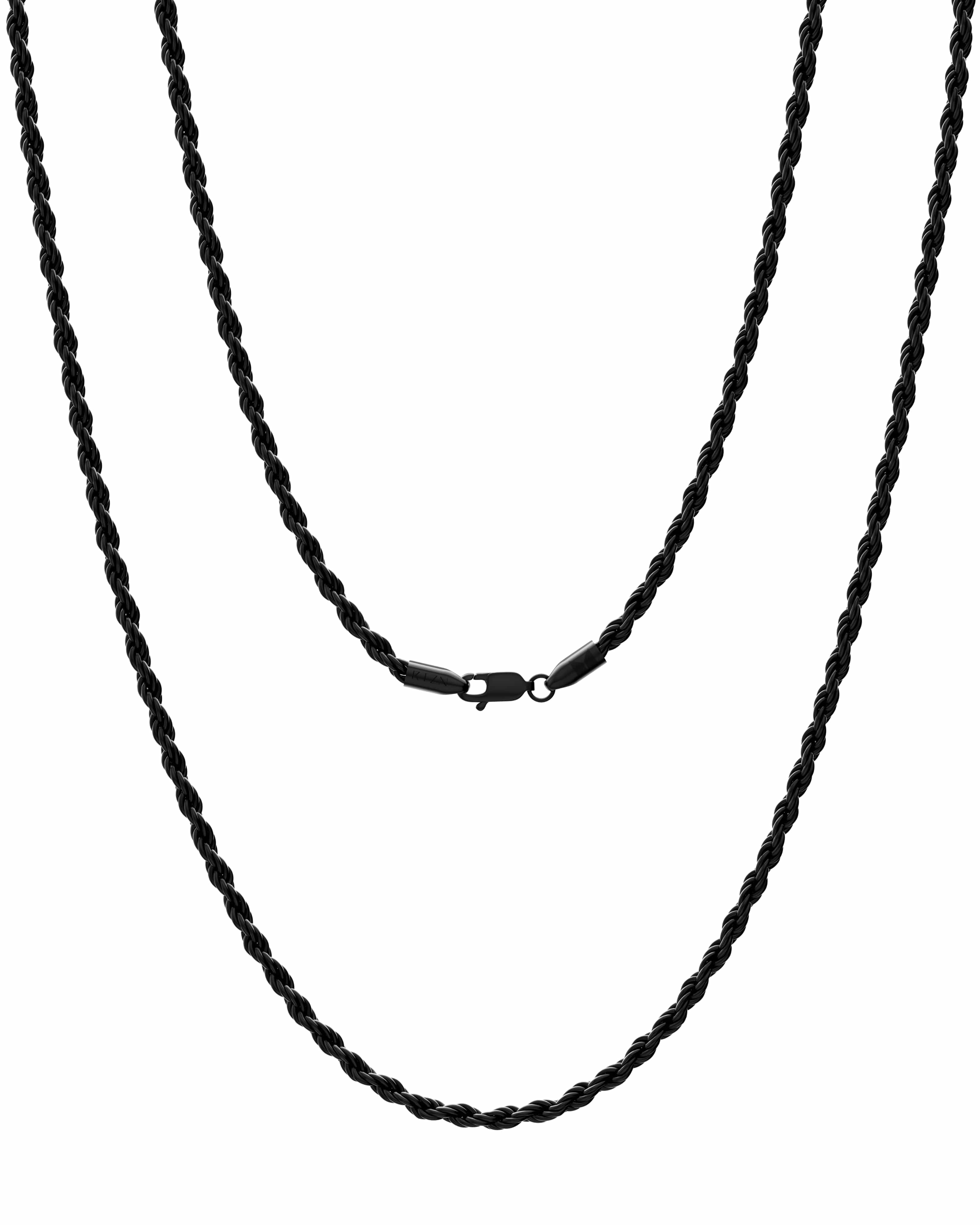 Black Rope Chain (3mm)