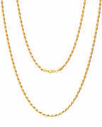 Gold Rope Chain (3mm)
