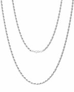 Silver Rope Chain (3mm)
