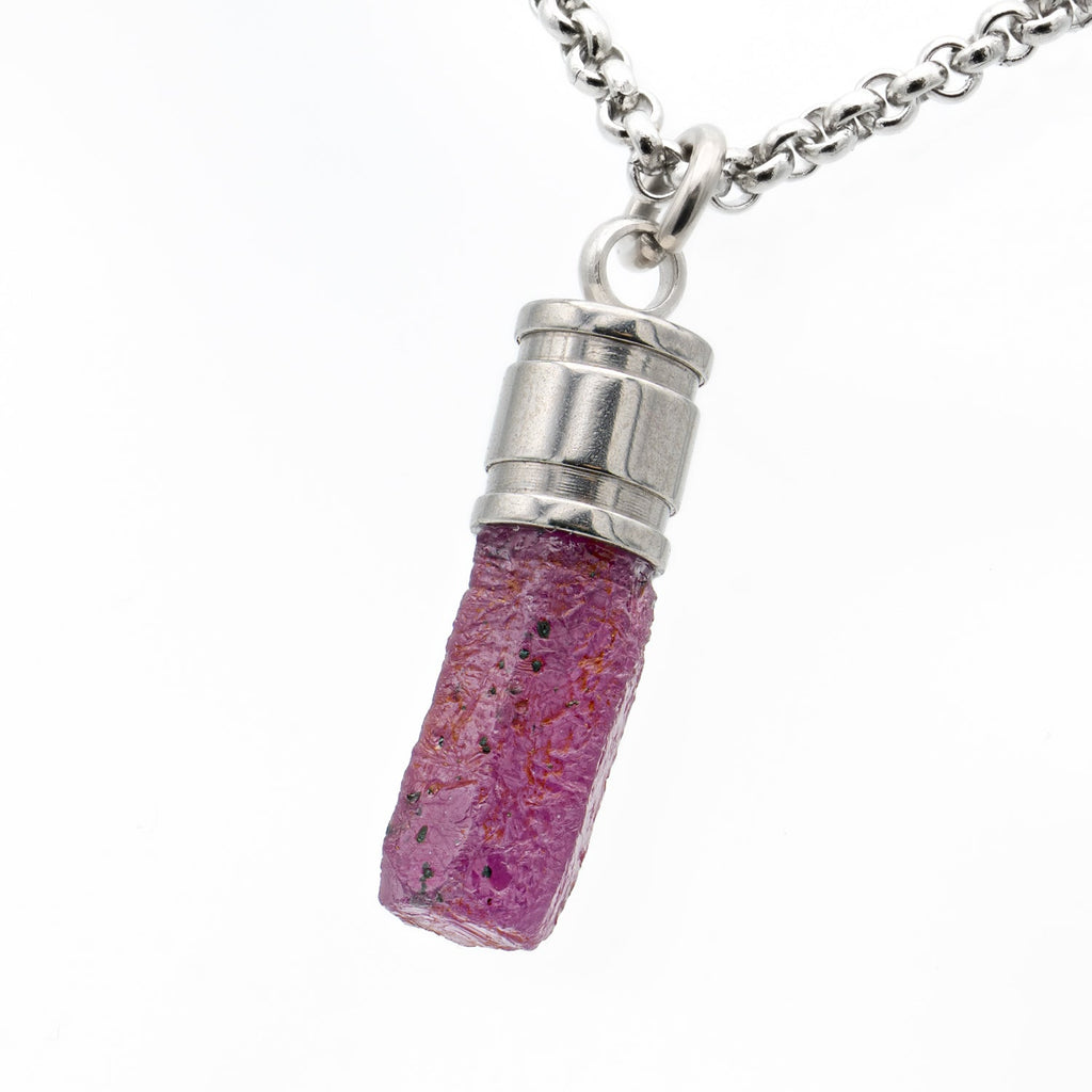 Rough Ruby Pendant