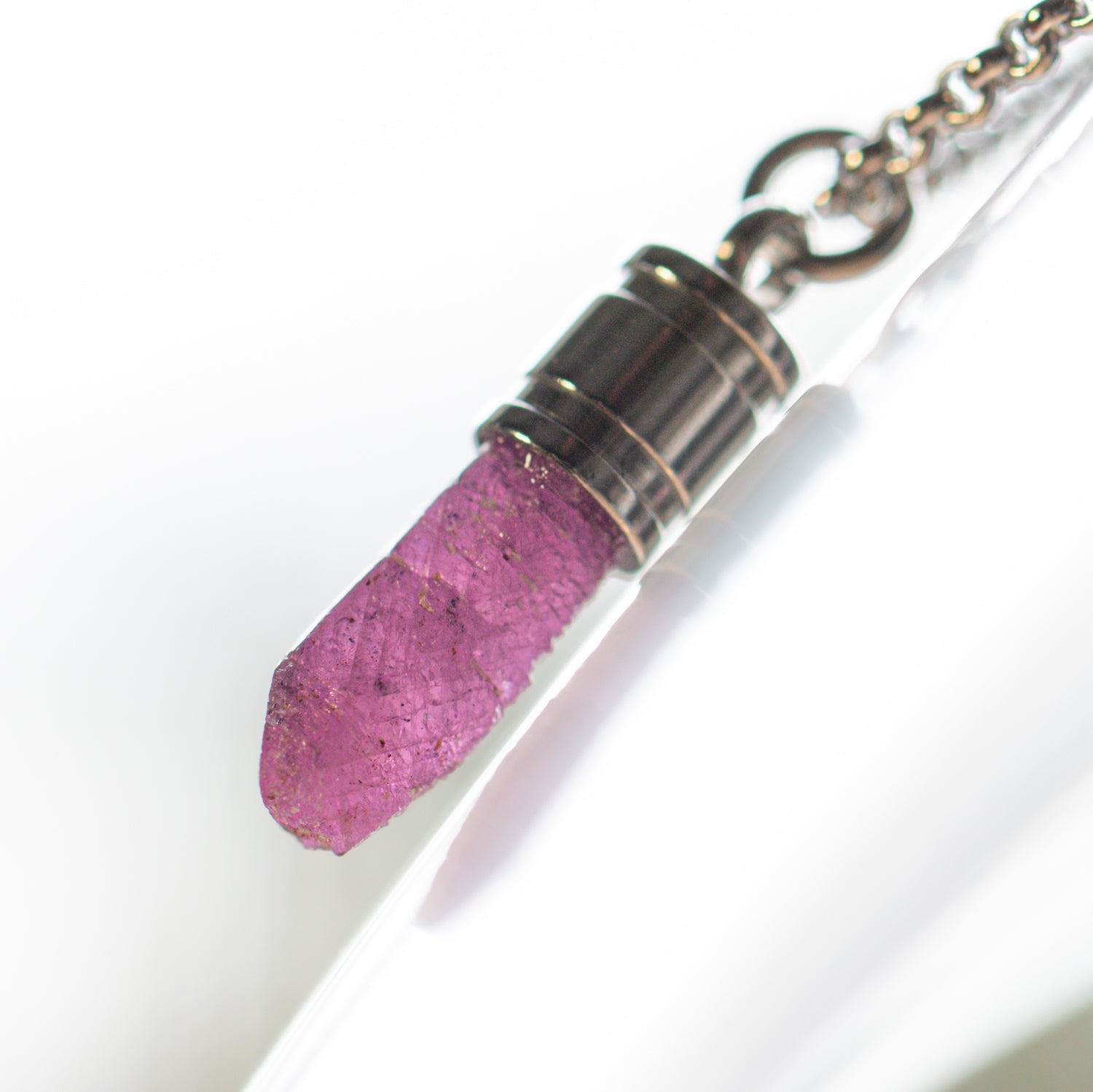 Rough Ruby Pendant