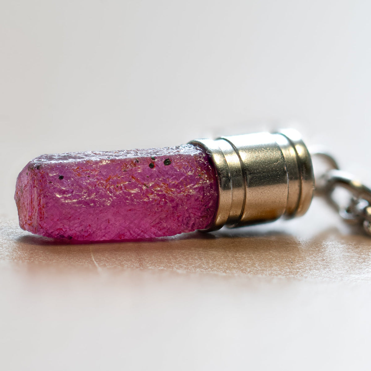 Rough Ruby Pendant