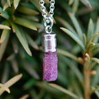 Rough Ruby Pendant