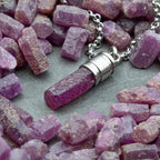 Rough Ruby Pendant