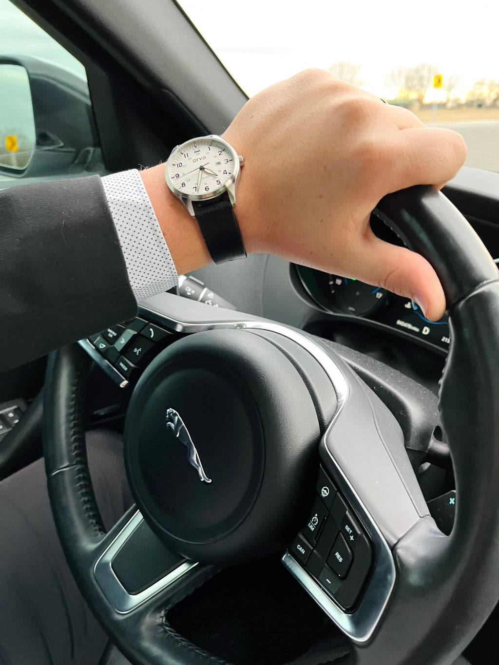 Arvo Rove Field Watch - Moon White