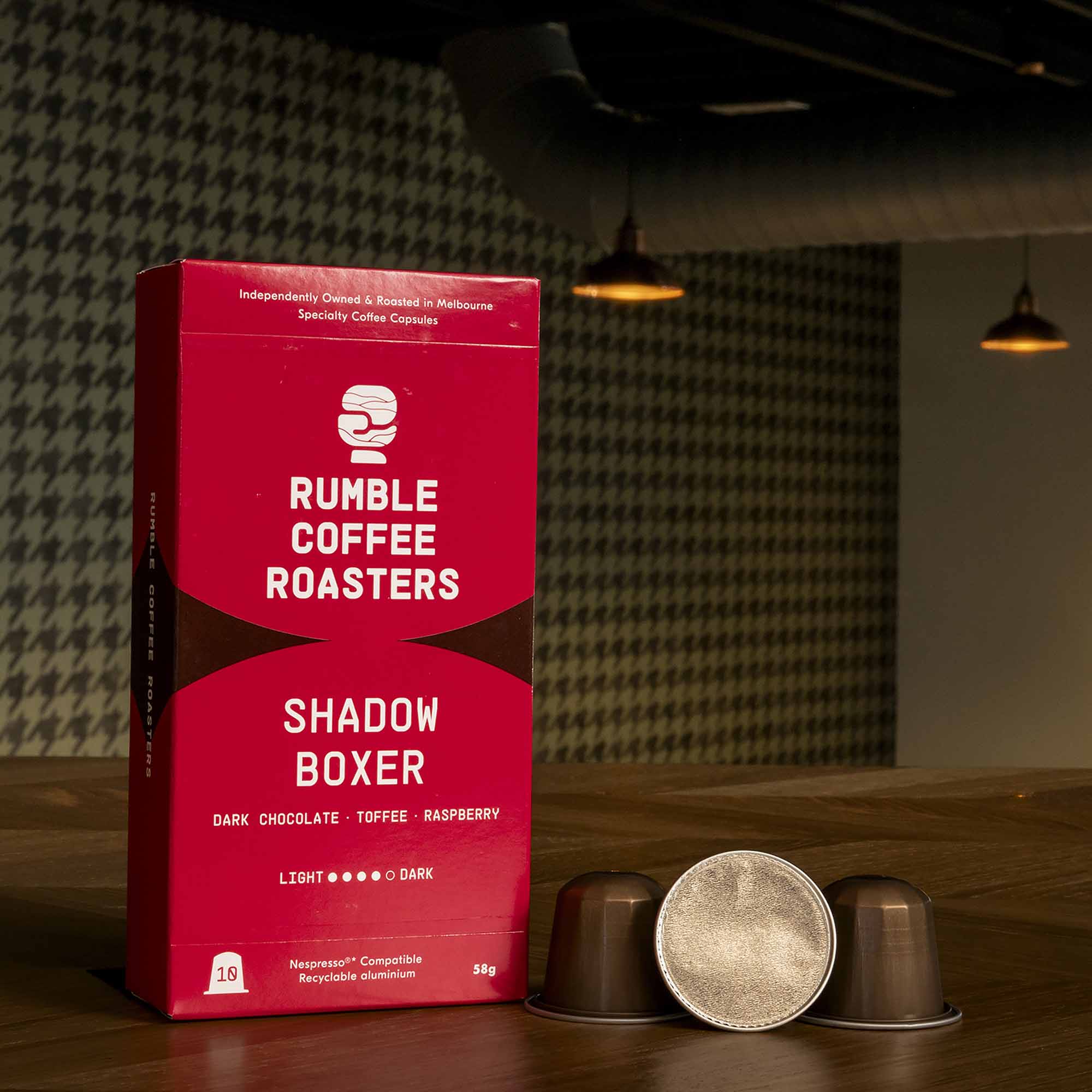 Rumble Coffee Pods: Shadow Boxer (10x)