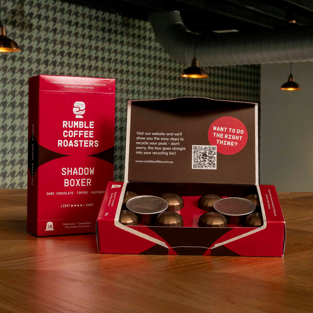 Rumble Coffee Pods: Shadow Boxer (10x)