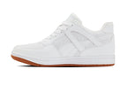CALTO - S2531 - 2.2 Inches Taller (White) with Gum Sole - Contemporary Casual Sneaker