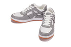 CALTO - S2532 - 2.2 Inches Taller (Grey/White) with Gum Sole - Contemporary Casual Sneaker