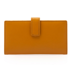 Madi Claire Two-tone Leather Fold Over Wallet Credit Card Organizer