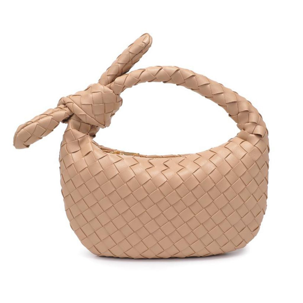Urban Expressions Lizbeth Woven Faux Leather Clutch