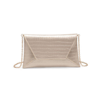 Urban Expressions Cora Croco Textured Faux Leather Envelope Bag