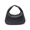 Urban Expressions Adela Woven Faux Leather Hobo Bag