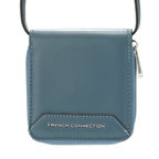 French Connection Alina Zip Around Wallet w/ Removable Strap