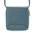 French Connection Alina Zip Around Wallet w/ Removable Strap
