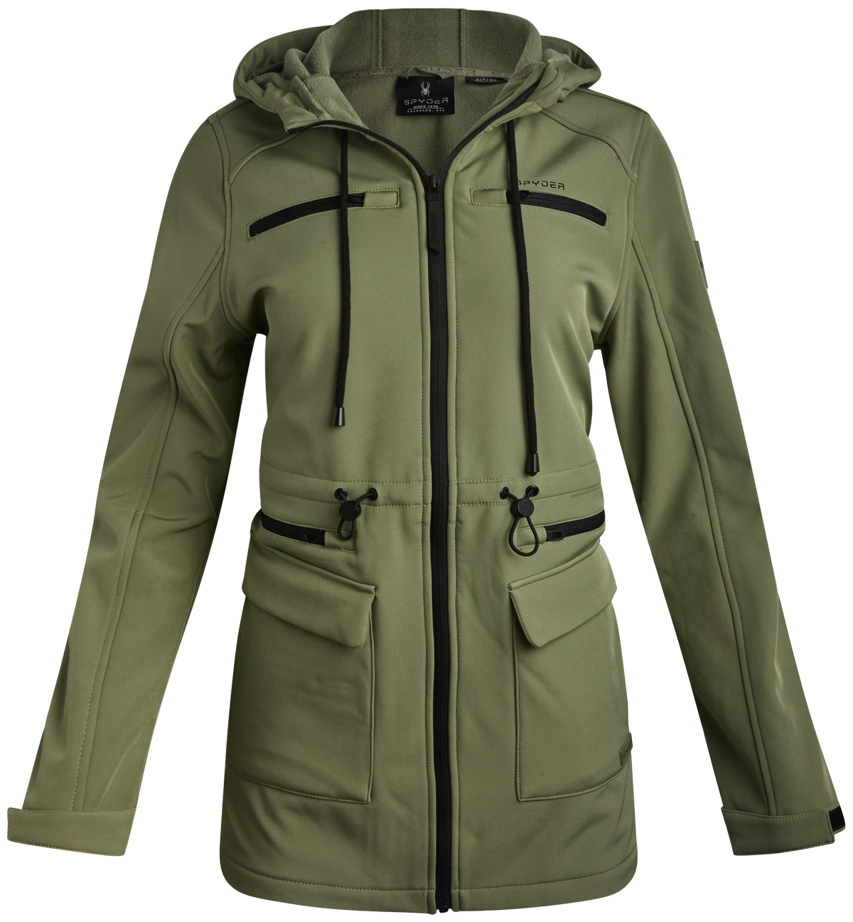 SPYDER Womens Long Softshell Jacket