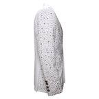 Culture Couture Embellished Blazer – Red Carpet Edition WHITE/GOLD
