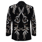 Crystal Gold Blazer BLACK/GOLD