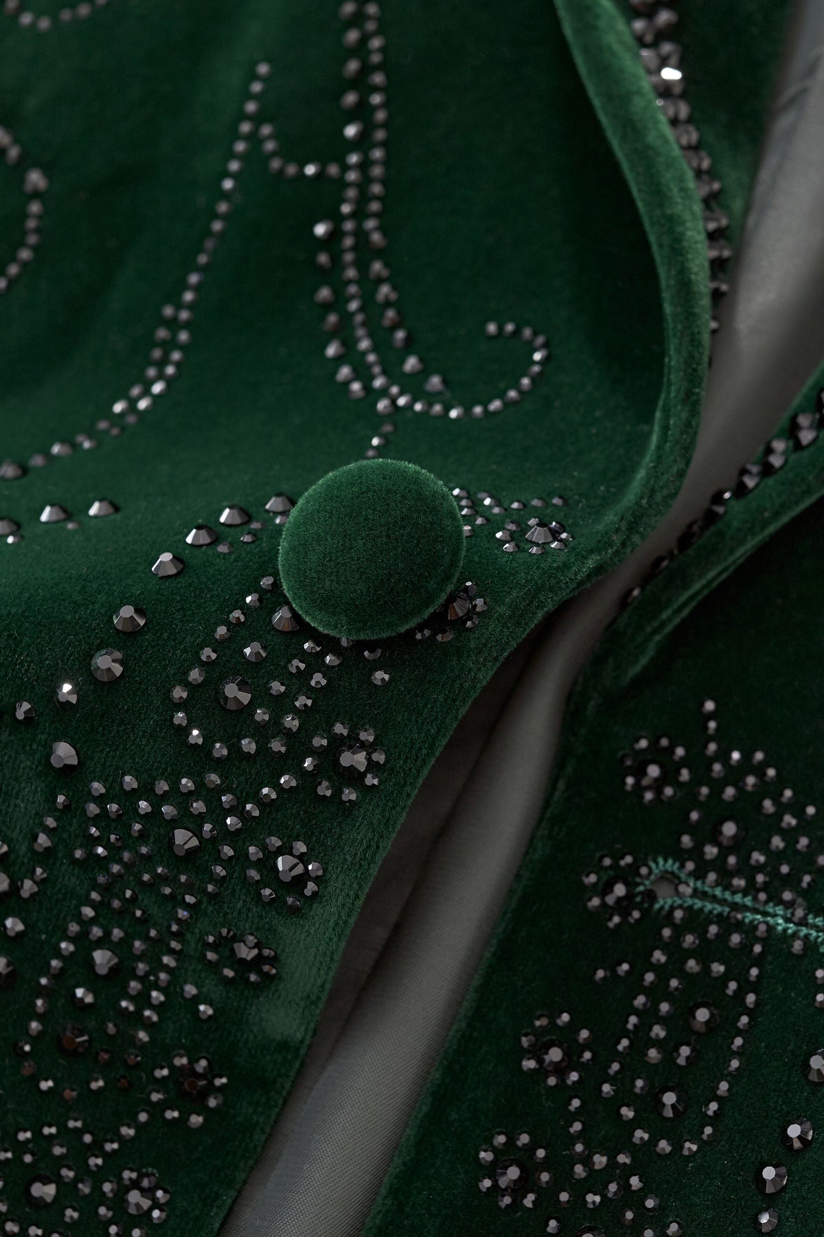 Valent Velvet Blazer GREEN