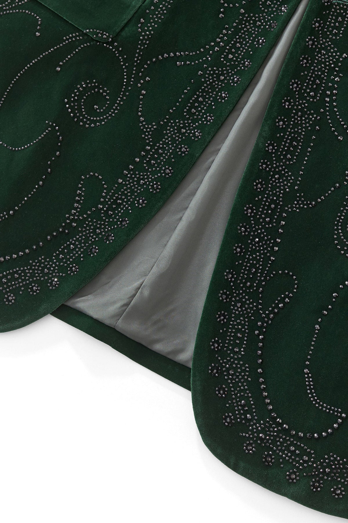 Valent Velvet Blazer GREEN