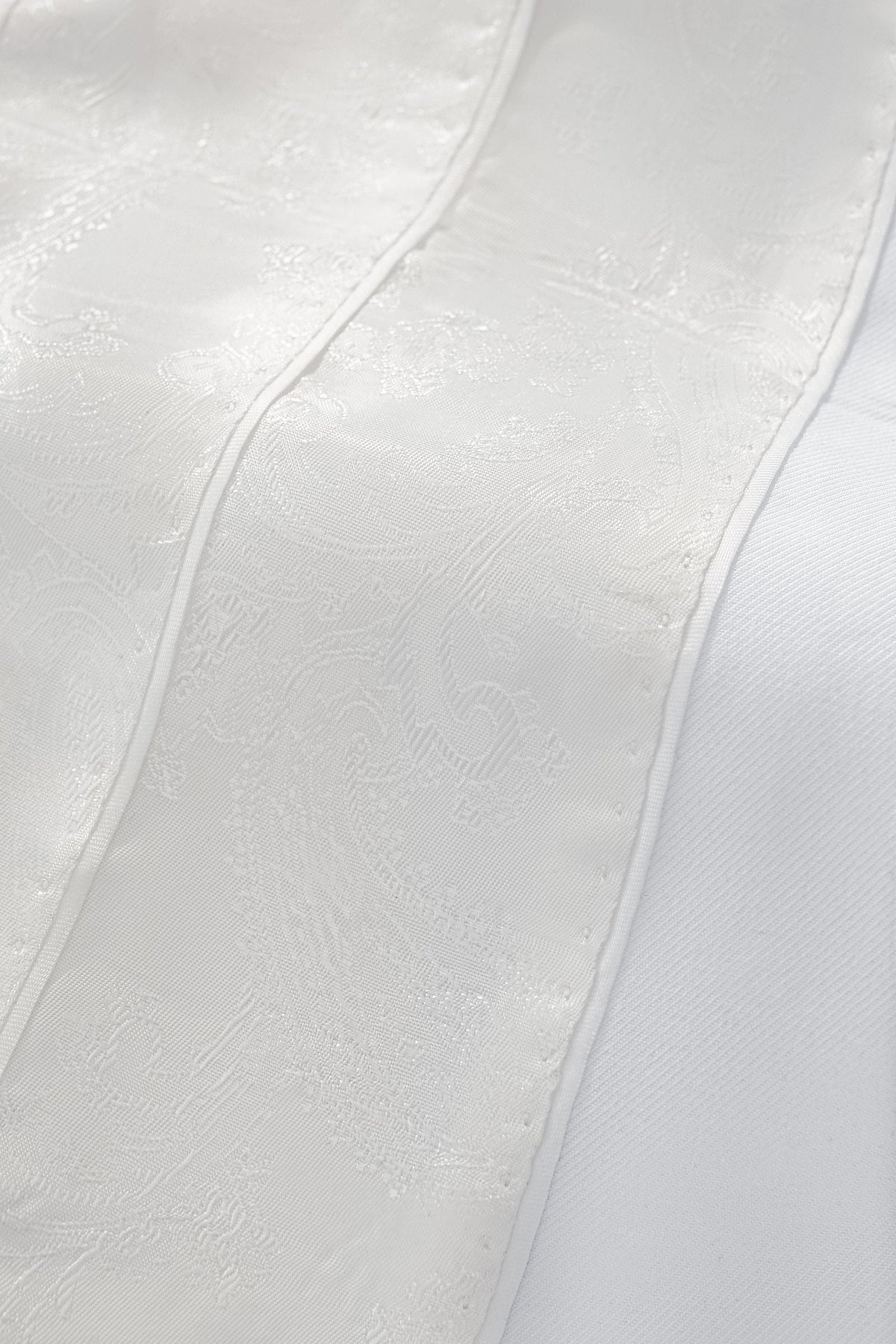 Barocco Radiant Hex Crystal Men's Blazer - White/Silver