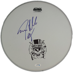 Guns N Roses Steven Adler Signed Autographed Custom Framed Drum Head Display