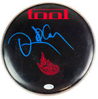 Tool Danny Carey Signed Custom Framed Drum Head Drumhead Display ACOA
